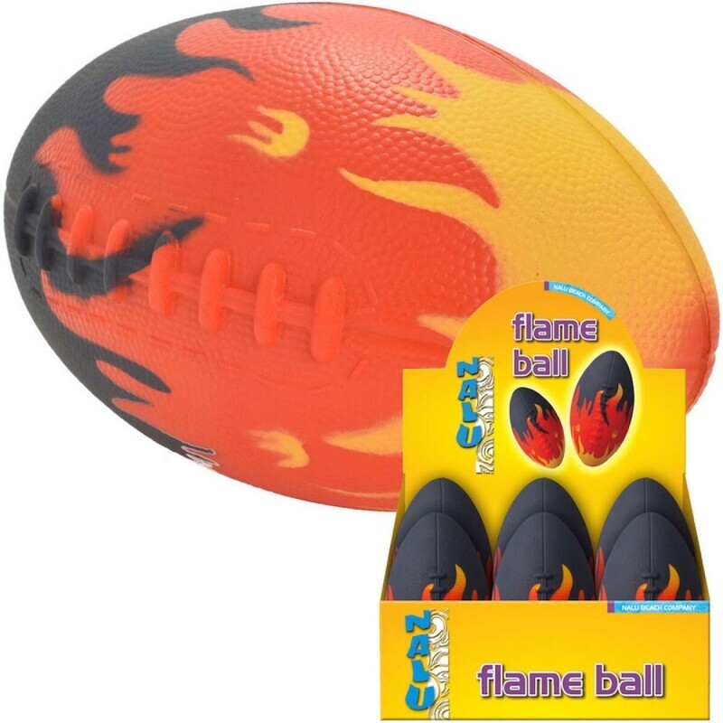 Flame Ball Solid Rubber Throwing Ball