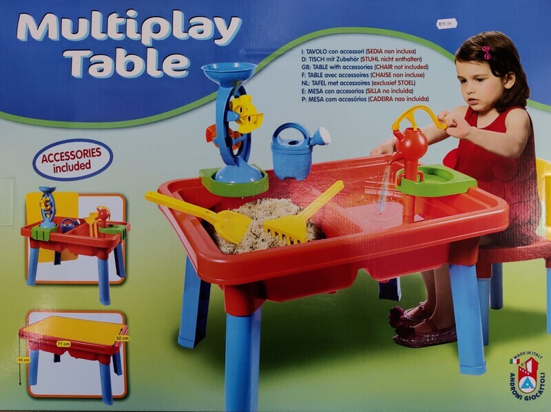 Multiplay Table for Water and Sand Collection Only