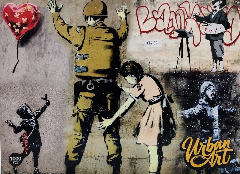 Urban Art Puzzles Banksy 1000 pc Puzzle Variety