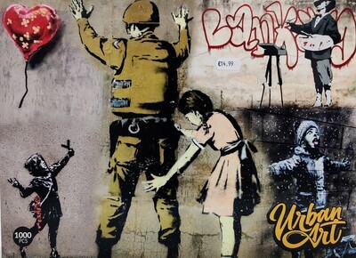 Urban Art Puzzles Banksy 1000 pc Puzzle Variety