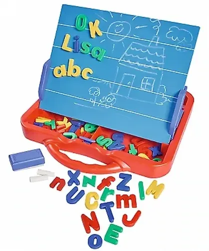 ABC Magnetic Board in Case – Portable alphabet learning toy for children​
