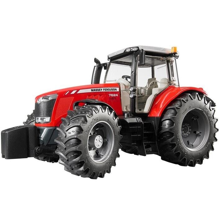 Bruder 03046 Massey Ferguson 7624 Tractor – 1:16 Scale Model


