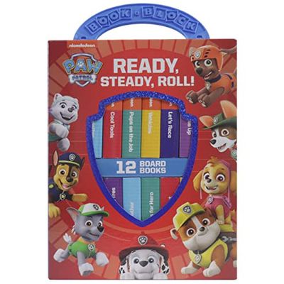 Paw Patrol Ready Steady Roll Set of 12 Board Books