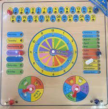 Wooden Educational Clock