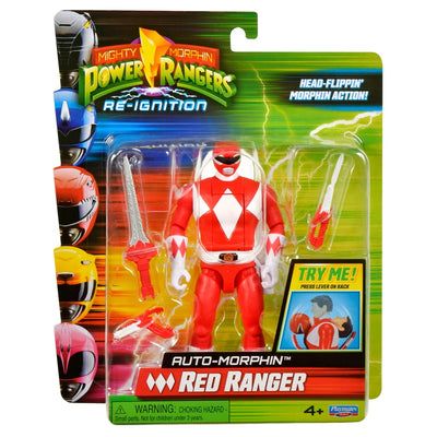 Power Rangers Auto Morphin Ranger Figures Assorted