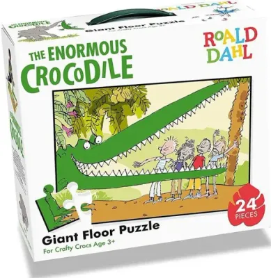 Roald Dahl Enormous Crocodile Floor Puzzle 24pc
