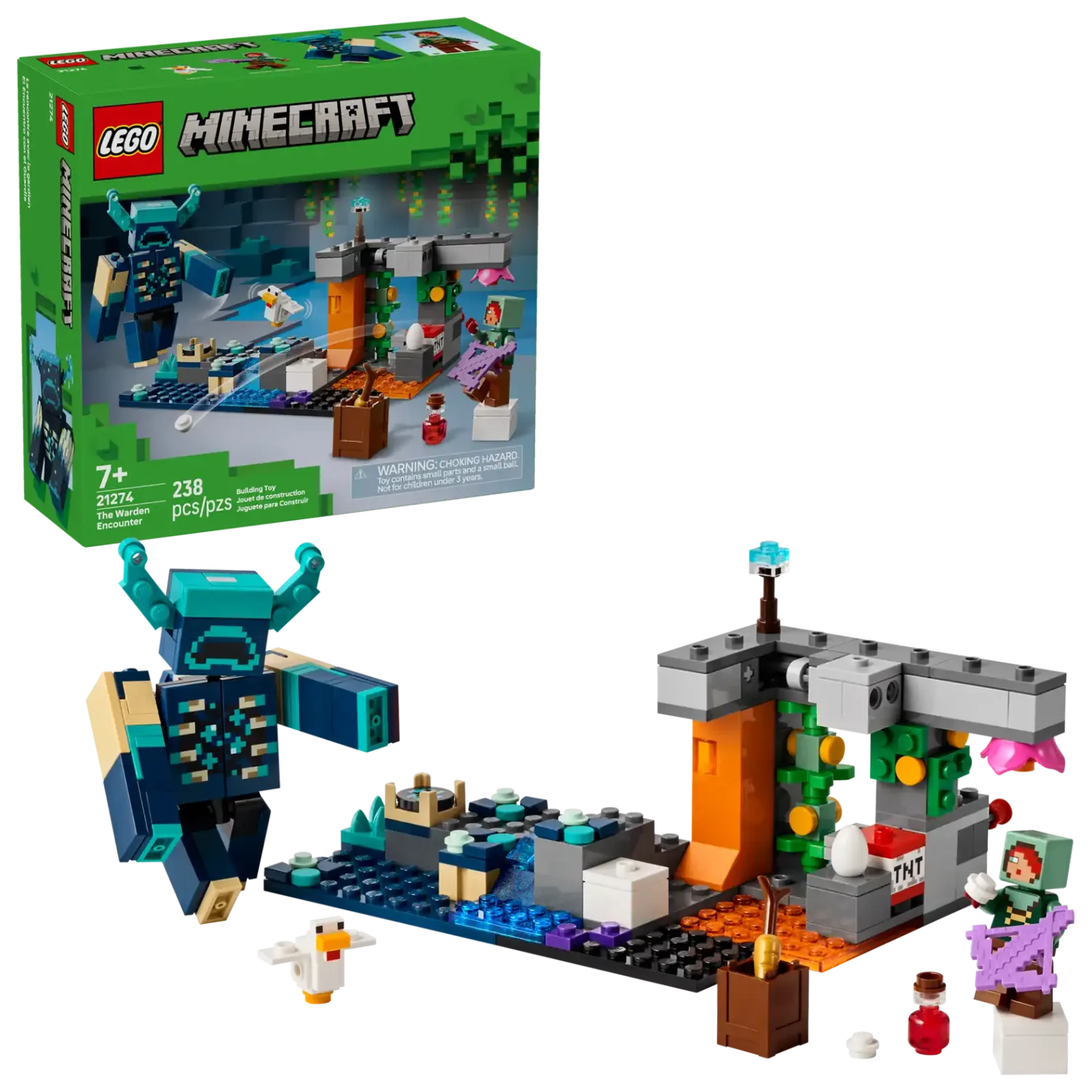 Lego Minecraft 21274 The Warden Encounter