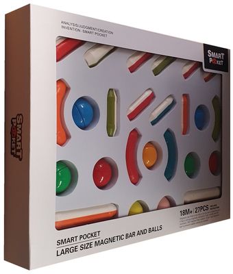 Smart Pocket Magnetic Bar and Ball Set