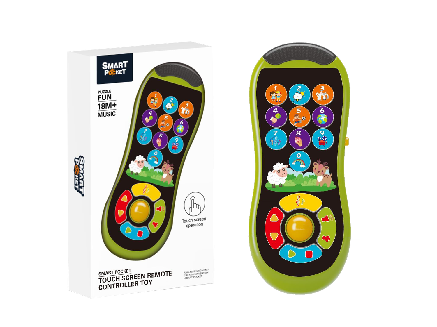 Smart Pocket Touch Screen Remote Control
