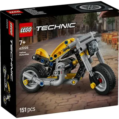 Lego 42225 Yellow Motorbike
