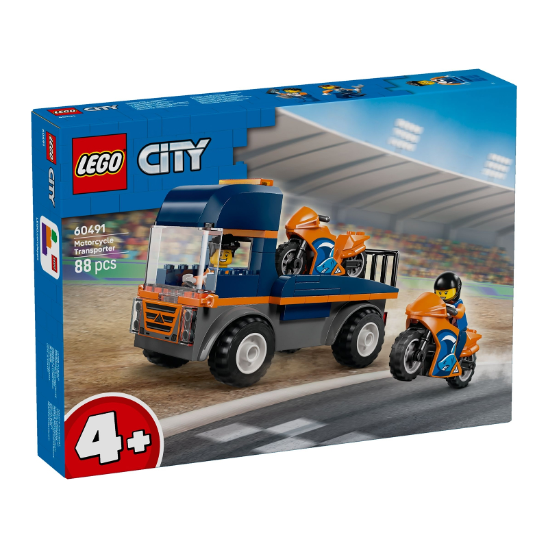 Lego 60491 Motorcycle Transporter
