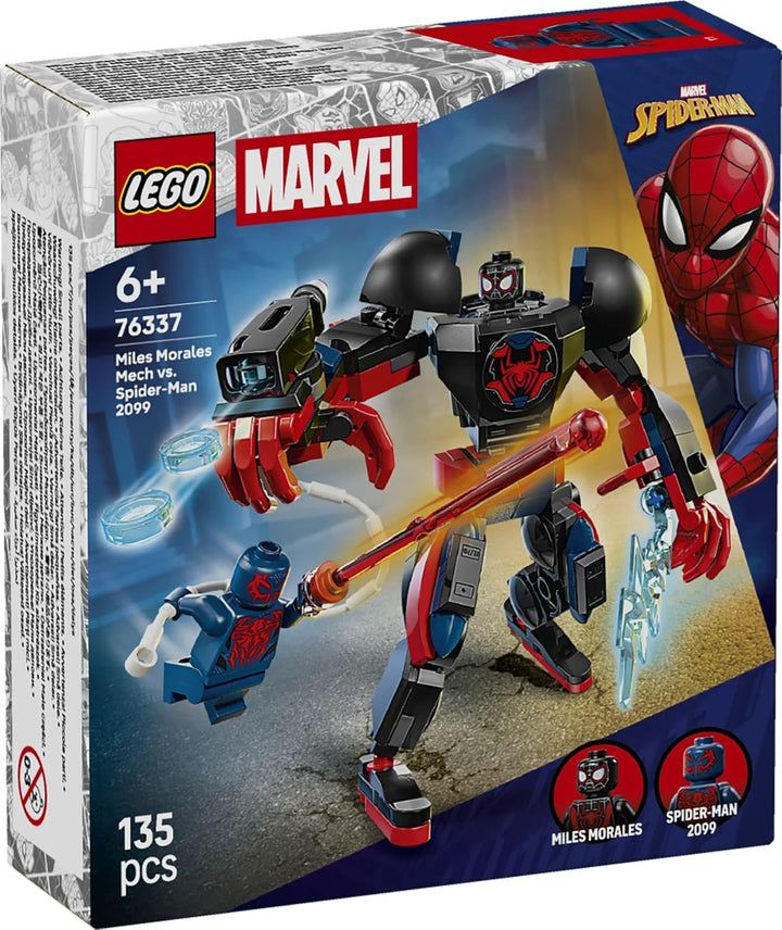 Lego 76337 Miles Morales Mech v Spiderman