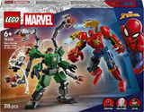 Lego 76338 Mech Battle Spiderman v Doc Ock