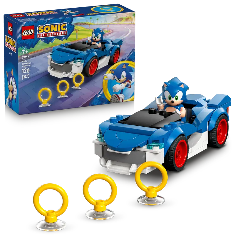 Lego 77117 Sonic Speedster Lightning