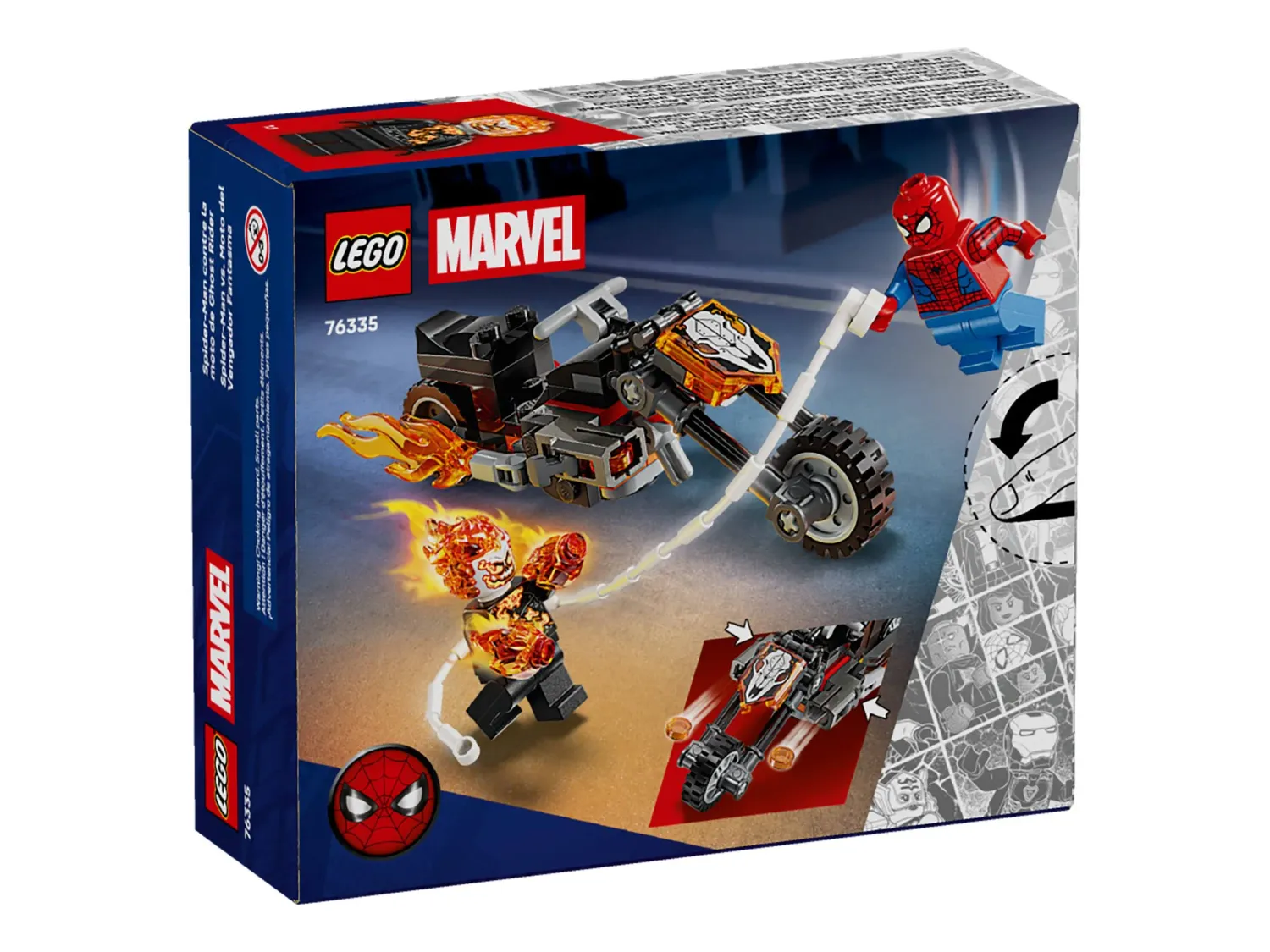 Lego 76335 Spider Man v Ghost Rider