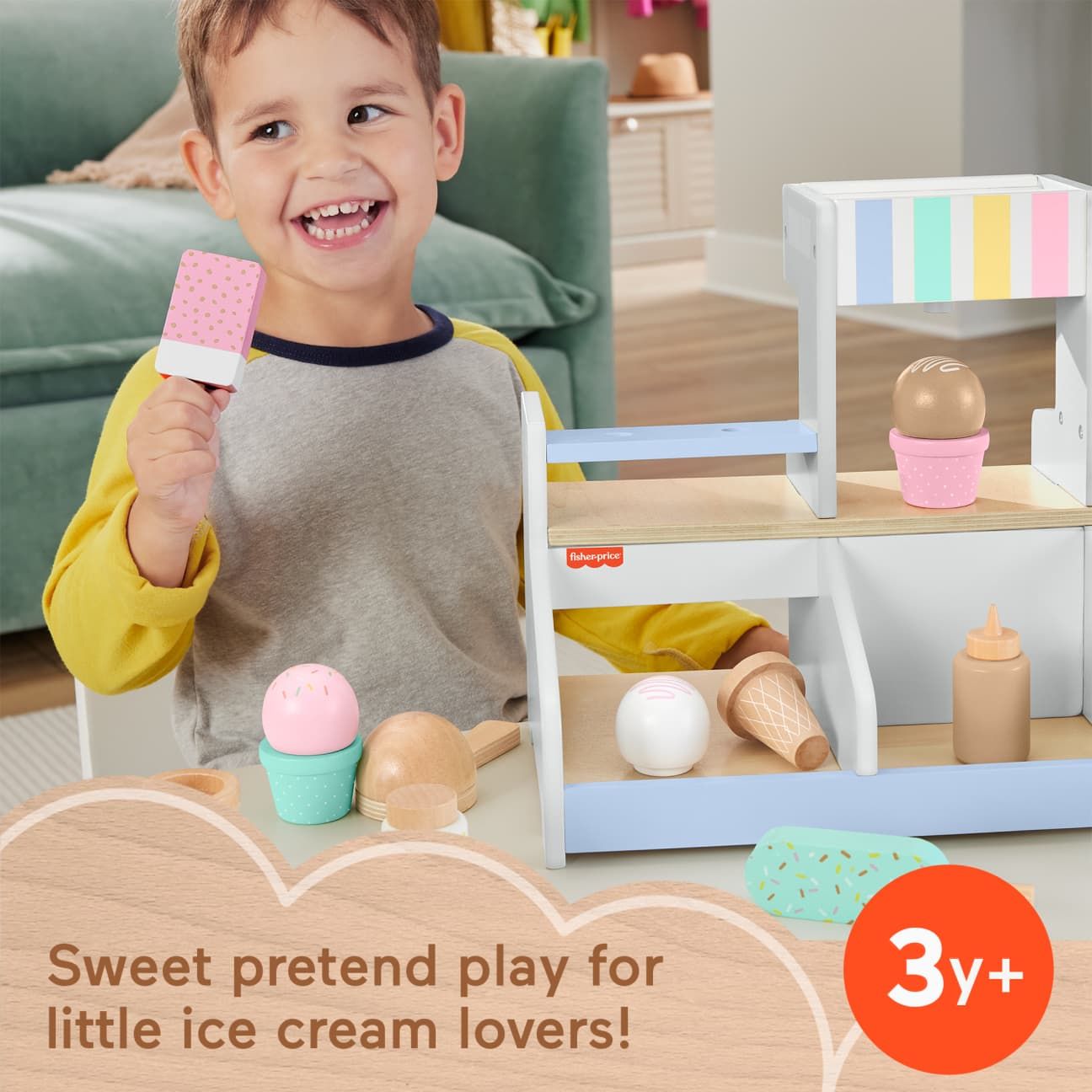 Fisher Price Wooden Ice Cream Shop