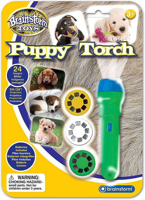 Brainstorm Puppy Torch and Projector