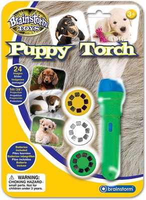 Brainstorm Puppy Torch and Projector