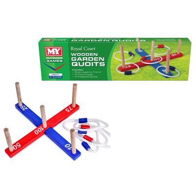 MY Wooden Garden Quoits Set