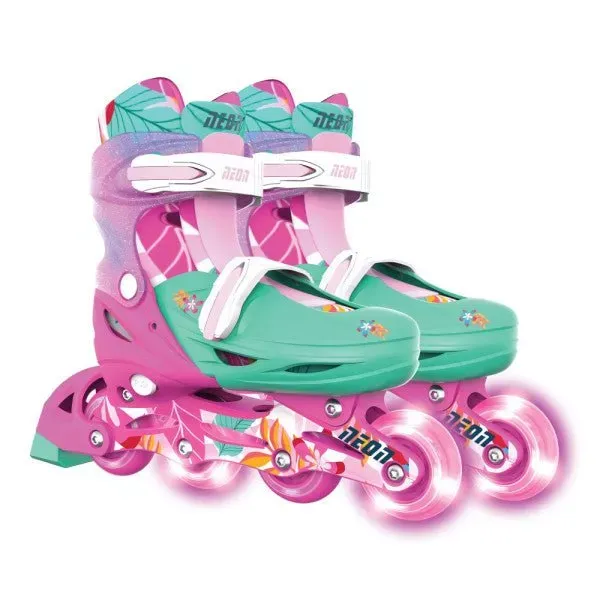 Yvolution Neon Combo Skates and Blades Size 34 - 37