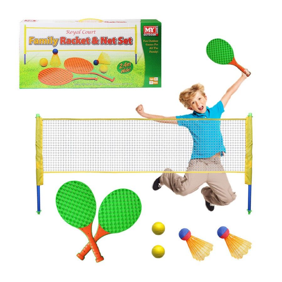 MY Royal Court Family Racket and Net Set