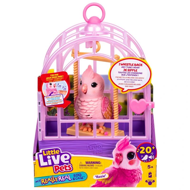 LLP My Really Real Bird and Cage