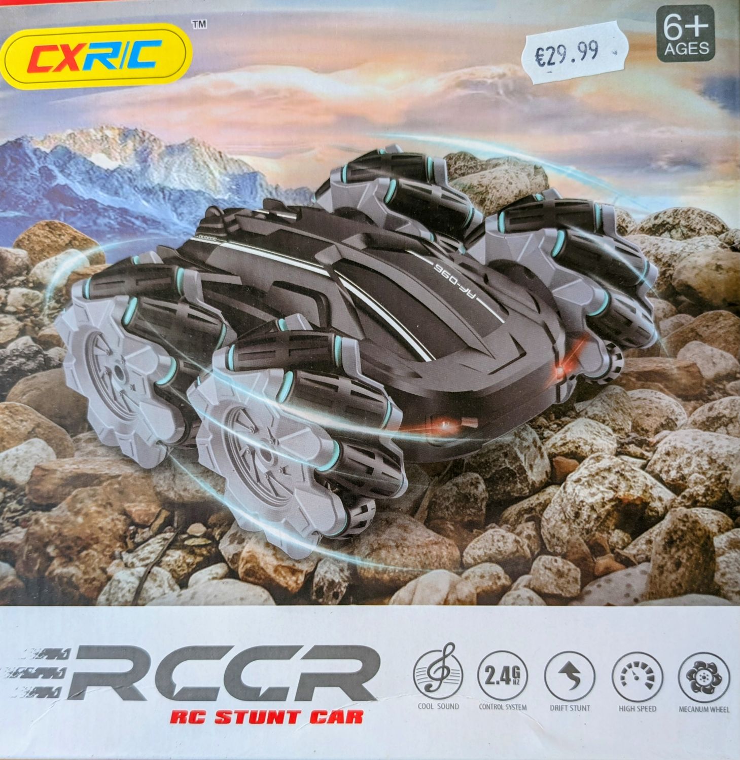 RCCR Remote Control Stunt Car