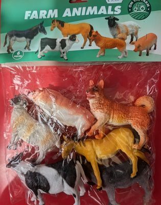 Pack of Farm Animals 6pcs