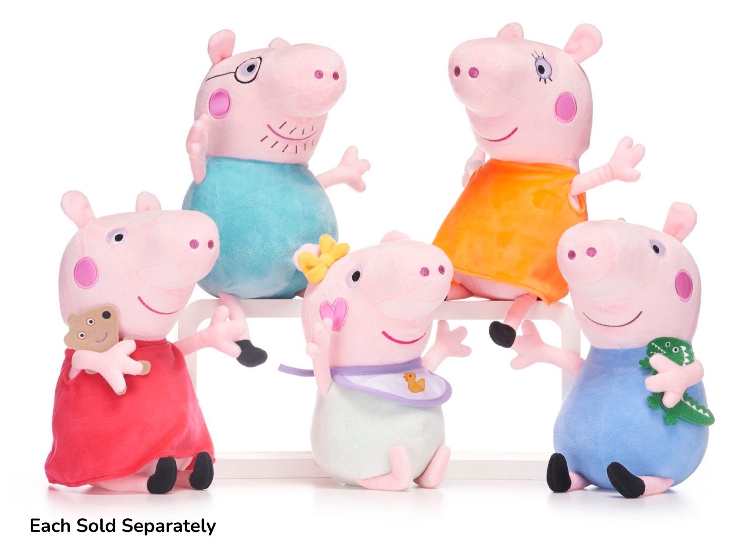 Peppa and Friends 15cm plush variety