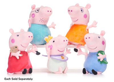 Peppa and Friends 15cm plush variety