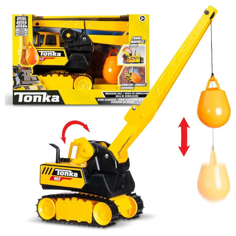 Tonka Steel Vlassics Wrecking Ball