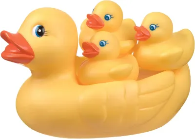 Floating Duck Family