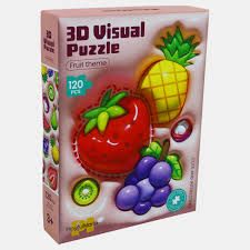3D Visual Puzzle Fruit