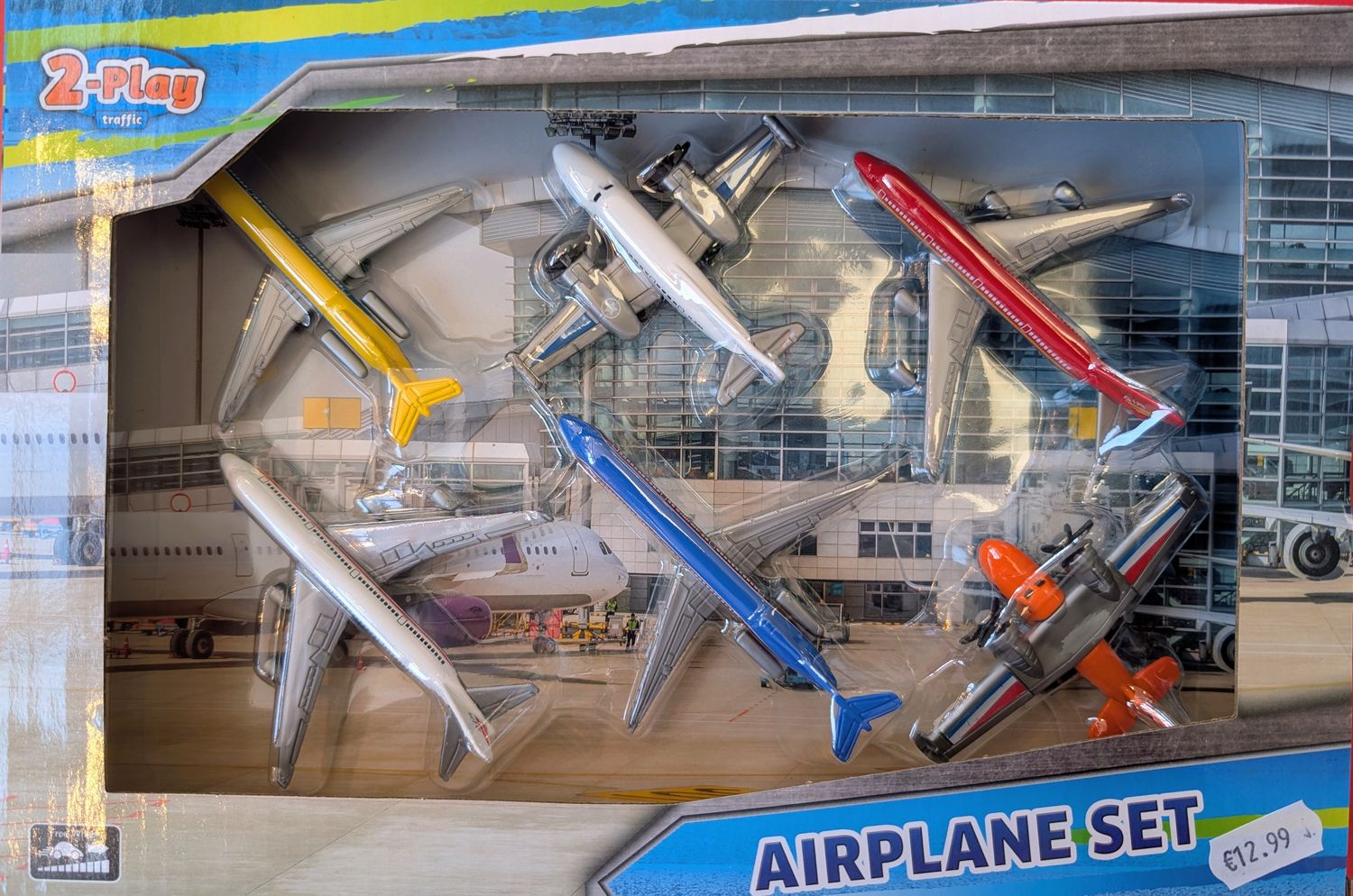 Die Cast set of 6 Airplanes