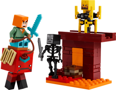 Lego 21266 Minecraft The Nether Lava Battle