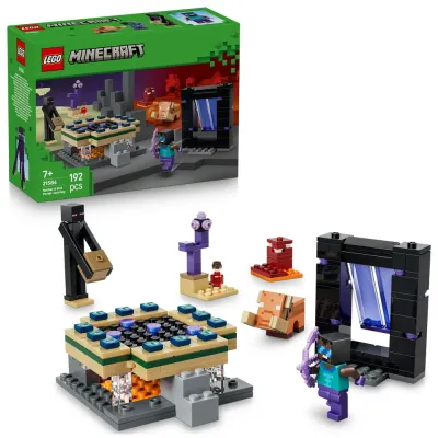 Lego 21584 Minecraft Nether and End Portal Journey