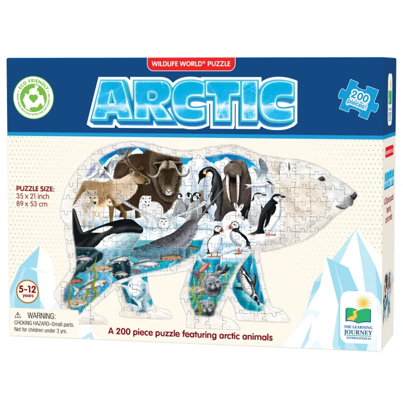 Wildlife World Artic Puzzle 200pcs
