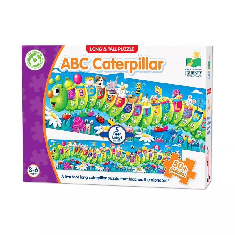 Long and Tall Puzzle ABC Caterpillar