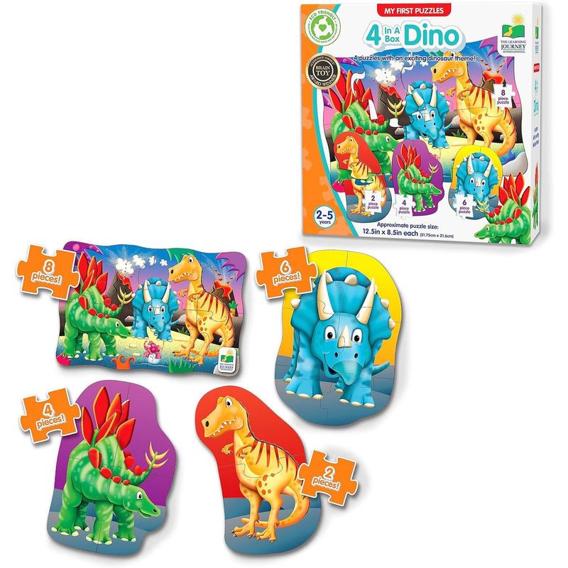 4 in a Box DINO Puzzles