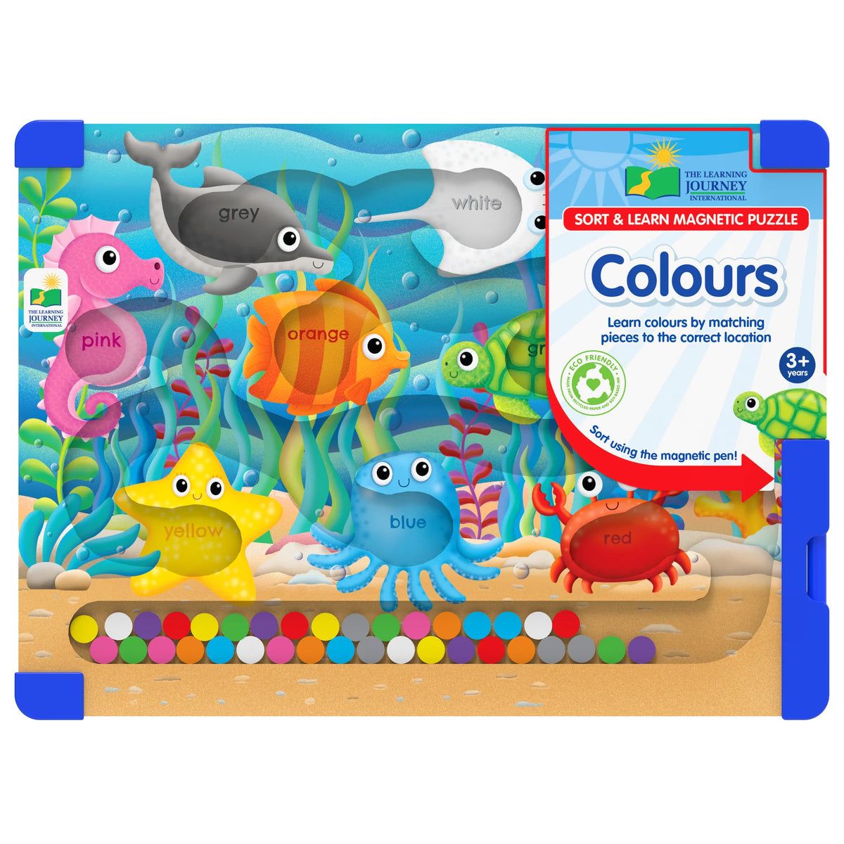 Sort& Learn Magnetic Puzzle Sea Creatures