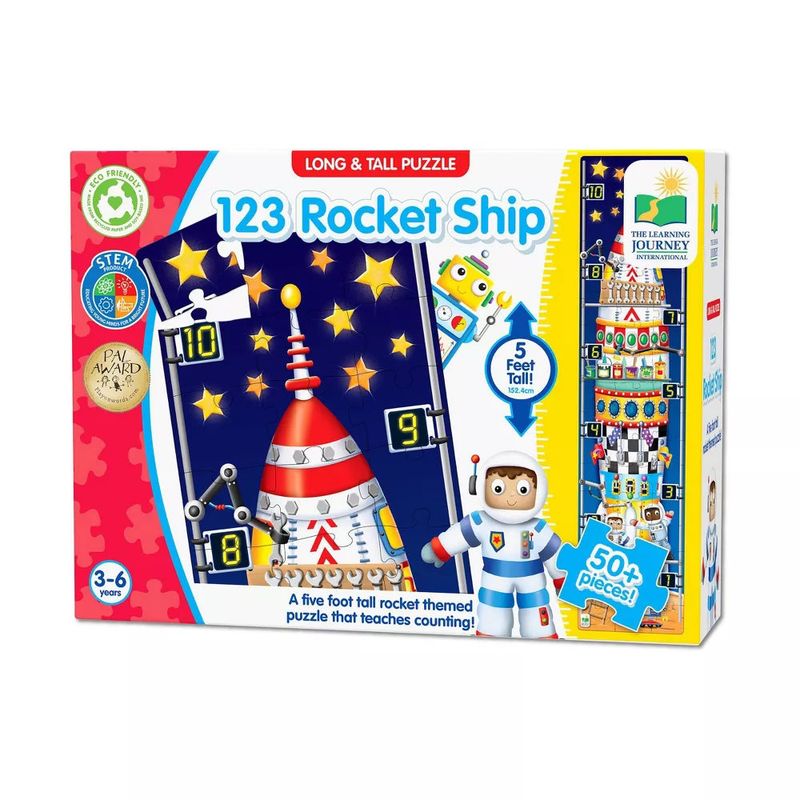 Long and Tall Puzzle Rocket