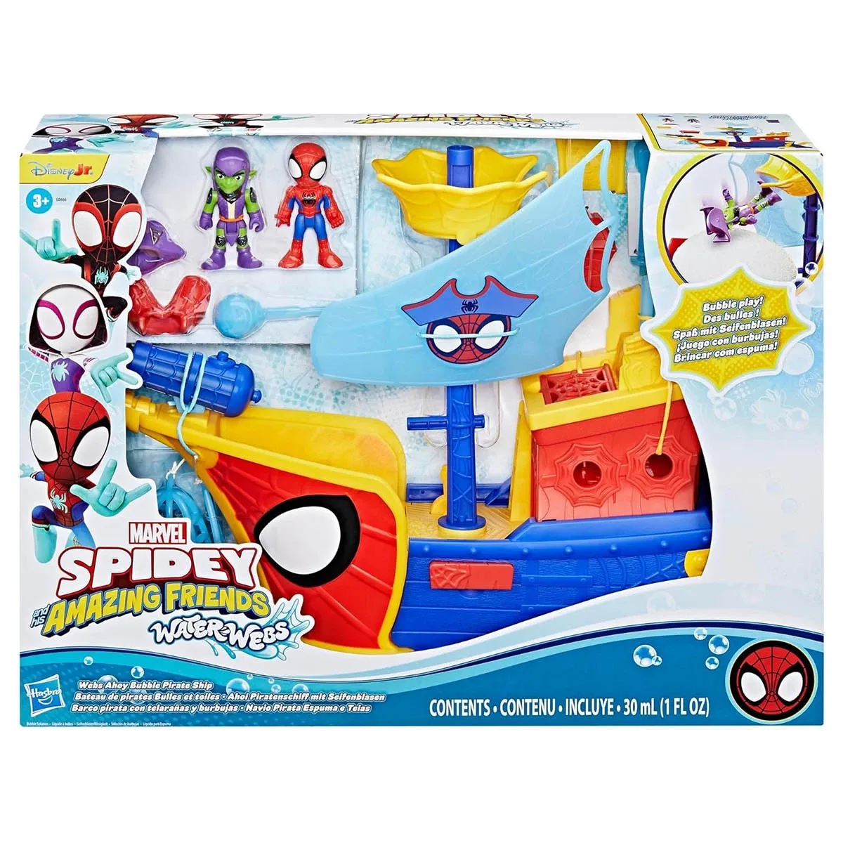 Spidey and Friends Webs Ahoy Bubble Ship