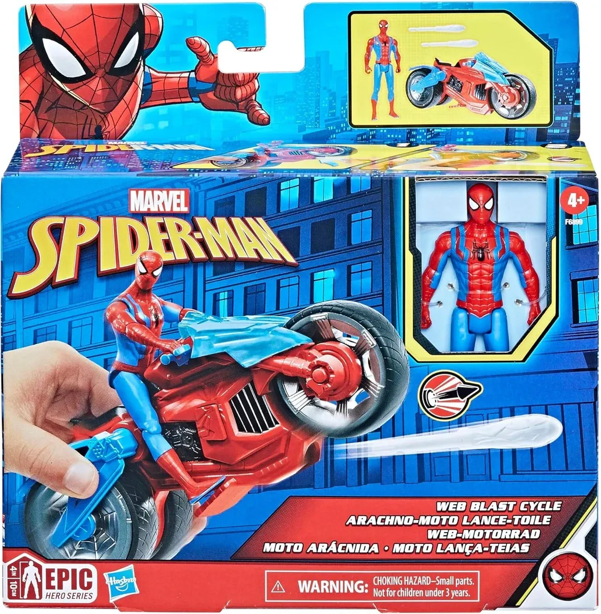 Spiderman Web Blast Vehicle and Figure