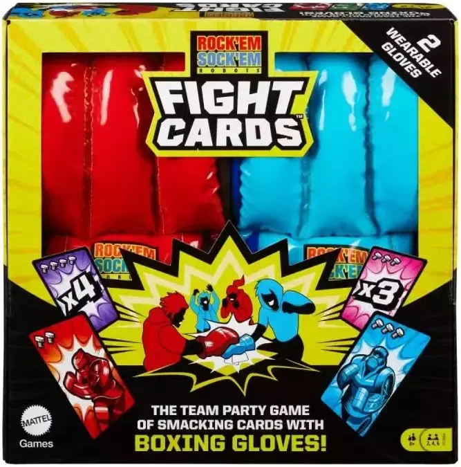 Rock Em Sock Em Fight Cards Game