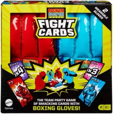 Rock Em Sock Em Fight Cards Game