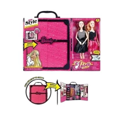 Elisa Style Dolls and Wardrobe Set