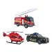 2 Play Rescue Vehicles with Light & sound variety