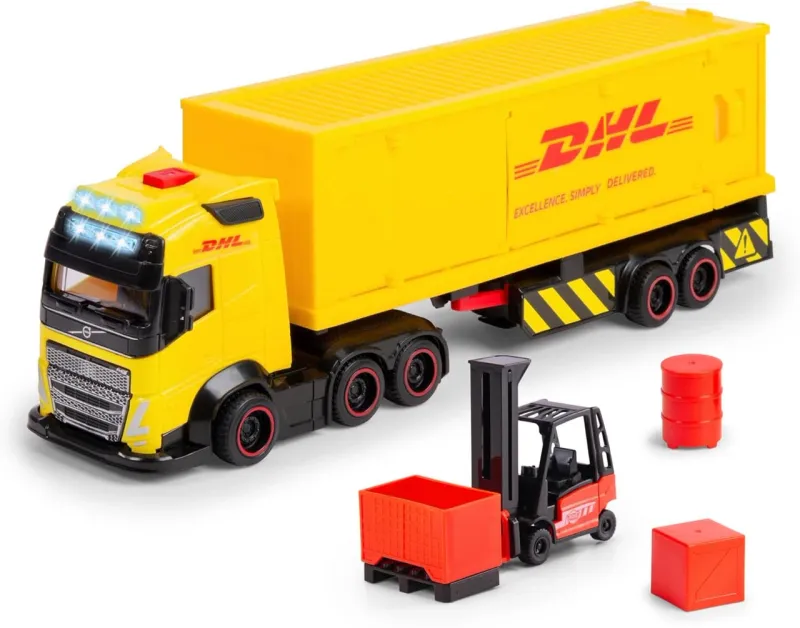 DHL Truck with Forklift