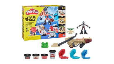 Play Doh Star Wars Mandalorian with Speeder