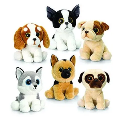 Puppies with Glitter Eyes and Feet